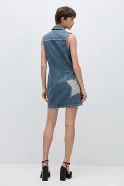 Vestido vaquero estrella de Mango en Vestidos para argentina