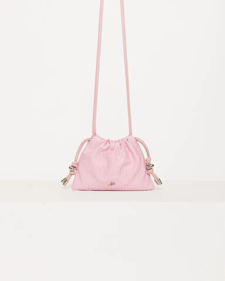 Mini Bolsa Verona de Cuero en Tono Rosa - Diseño Sofisticado y Práctico de Jazmin Chebar en Bolsos y Carteras para argentina