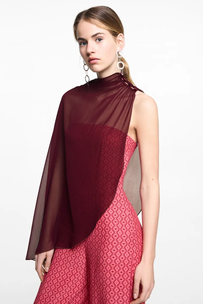 Blusa capa fluida de Mango Teen en Capas y Ponchos para argentina