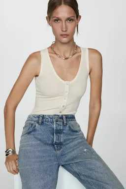 Jeans boyfriend estilo suelto de Mango en Pantalones para argentina