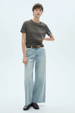 Jeans culotte tiro medio de Mango en Pantalones para argentina