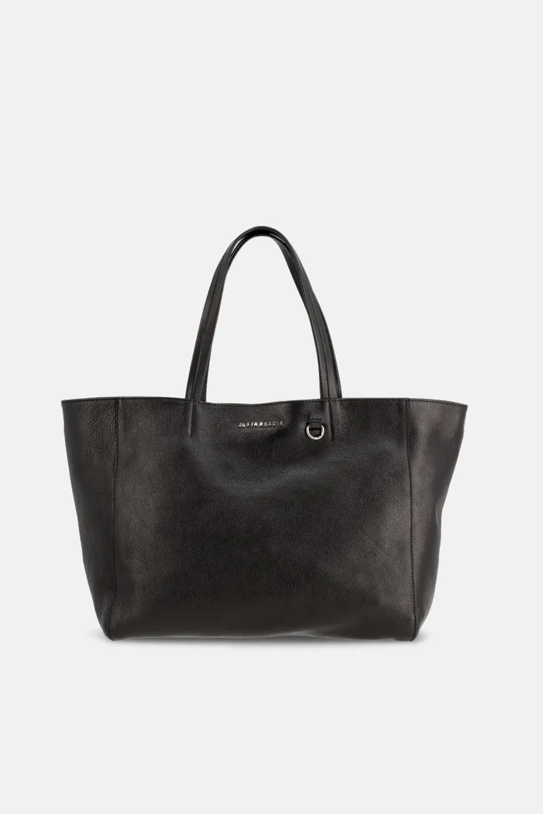 Bolso de Mano de Cuero Negro con Asa Ajustable de Justaosadia en Bolsos y Carteras para argentina
