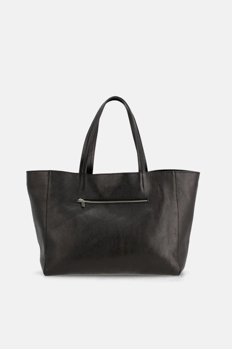 Bolso de Mano de Cuero Negro con Asa Ajustable de Justaosadia en Bolsos y Carteras para argentina