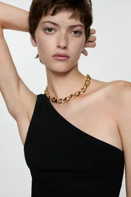 Top asimétrico algodón de Mango en Tops para argentina