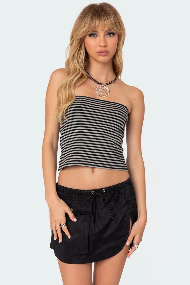 Top tubo rayas lilah de Edikted en Tops para argentina