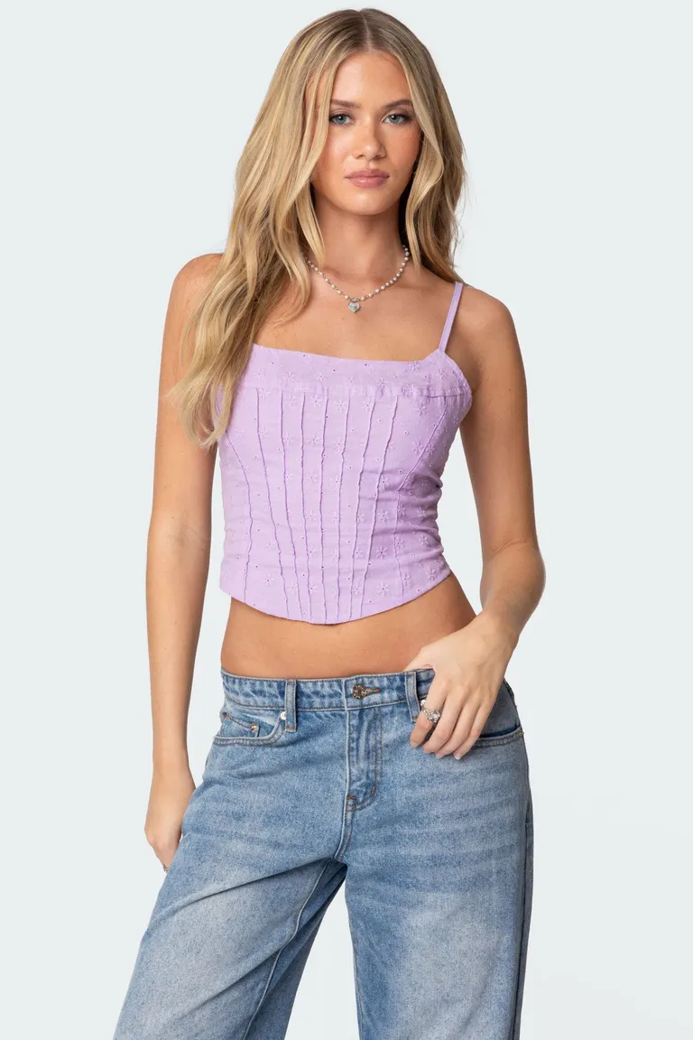 Corset eyelet elowen de Edikted en Tops para argentina