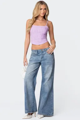 Corset eyelet elowen de Edikted en Tops para argentina