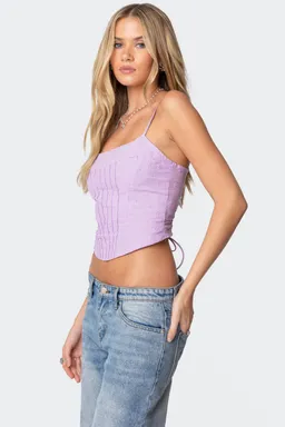 Corset eyelet elowen de Edikted en Tops para argentina