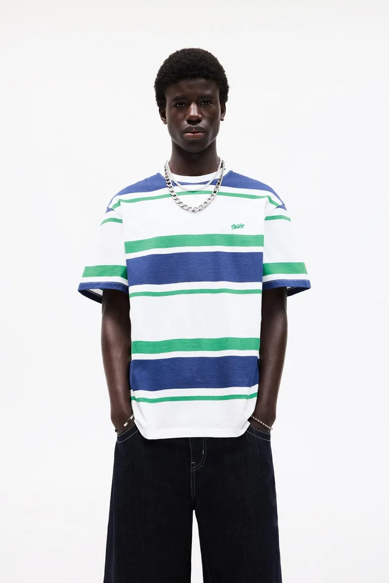 Camiseta rayas stwd de Pull&Bear en Remeras y Polos para argentina
