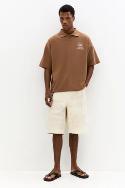 Polo gráfico contraste de Pull&Bear en Remeras y Polos para argentina