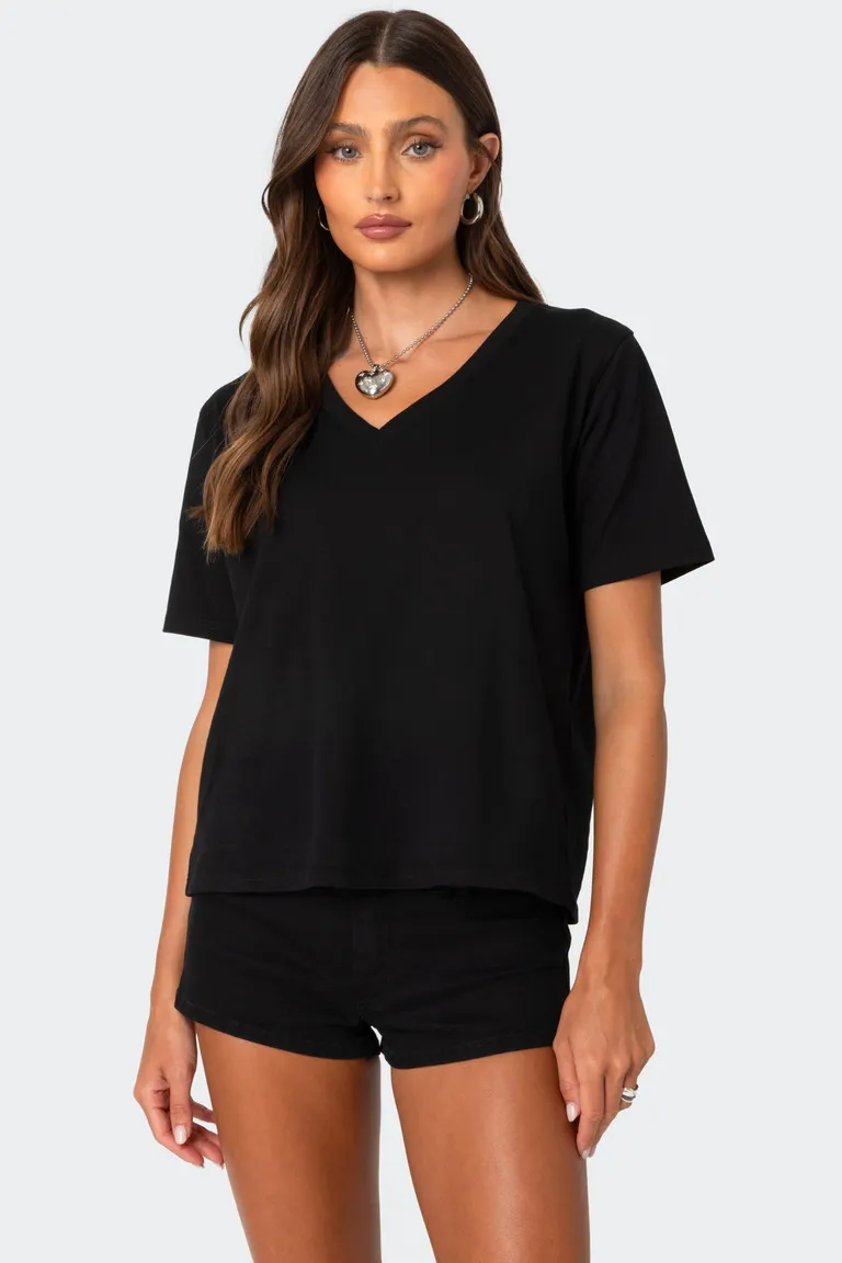 Remera suelta cuello de Edikted en Remeras para argentina