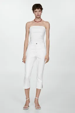 Top vaquero strapless de Mango en Tops para argentina