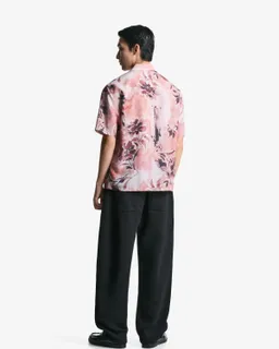 Camisa manga corta estampada de Bershka en Camisas para argentina