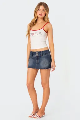 Musculosa strass lover de Edikted en Tops para argentina