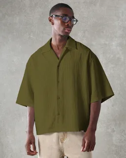 Camisa formal plisada japonesa de Sumwon en Camisas para argentina