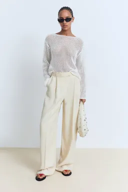 Sweater crochet manga larga de Mango en Buzos y Sweaters para argentina