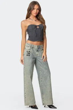 Jeans vintage lavado ácido de Edikted en Pantalones para argentina