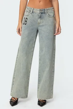 Jeans vintage lavado ácido de Edikted en Pantalones para argentina