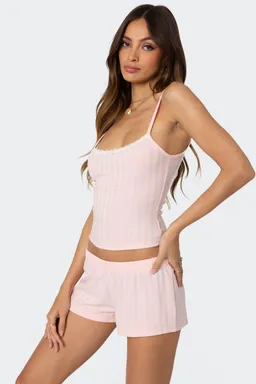 Musculosa pointelle irene de Edikted en Tops para argentina