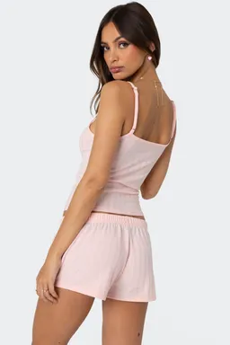 Musculosa pointelle irene de Edikted en Tops para argentina