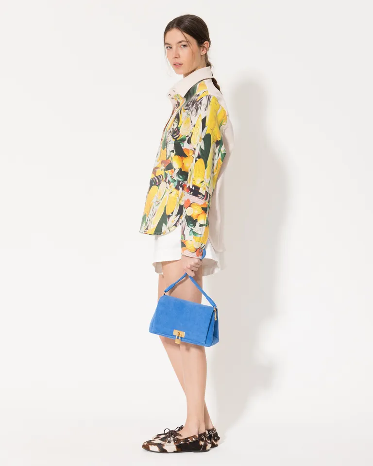 Bolso bandolera de diseño elegante y funcional hecho en cuero de Jazmin Chebar en Bolsos y Carteras para argentina