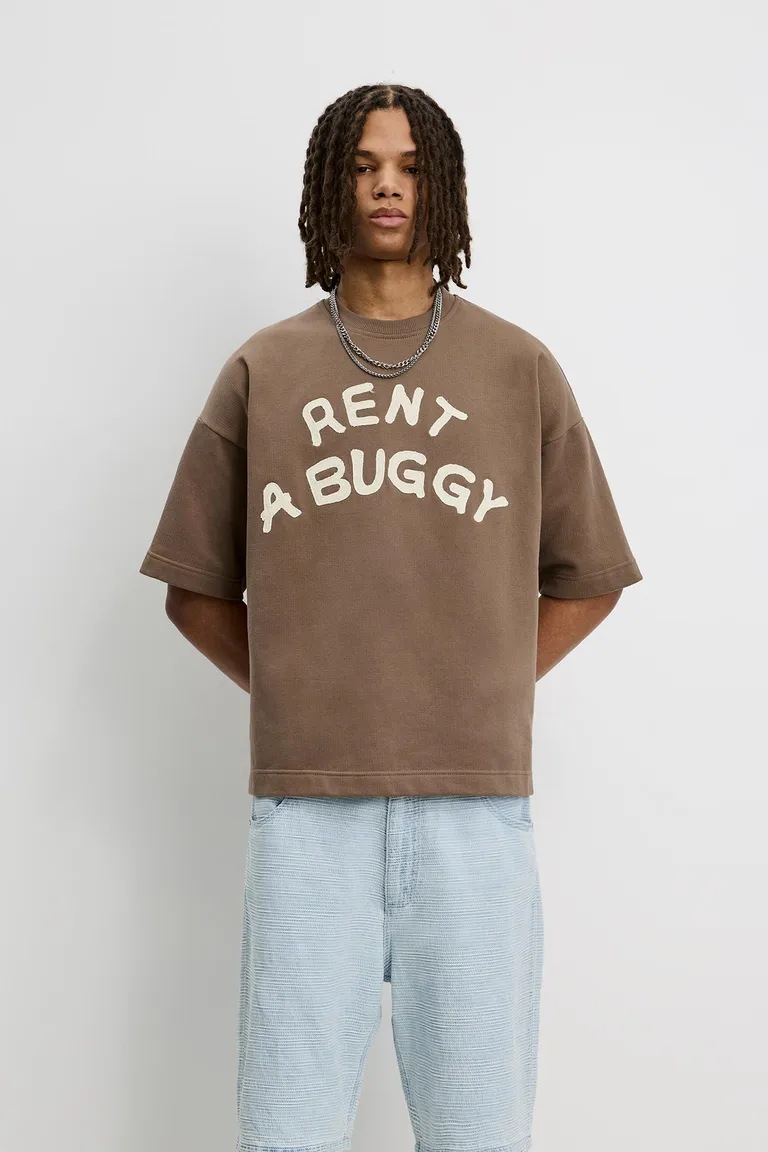 Sudadera manga corta rent a buggy de Pull&Bear en Buzos y Sweaters para argentina