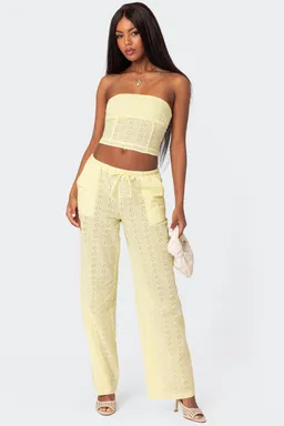 Corset algodón lemon lacey de Edikted en Tops para argentina