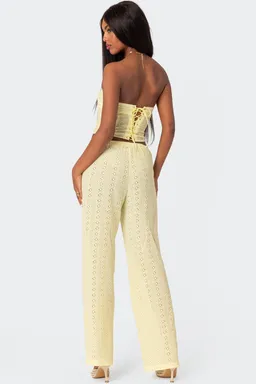 Corset algodón lemon lacey de Edikted en Tops para argentina