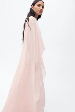 Capa larga semitransparente de Mango en Capas y Ponchos para argentina