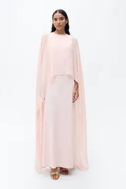 Capa larga semitransparente de Mango en Capas y Ponchos para argentina