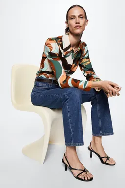 Camisa estampado retro de Mango en Camisas para argentina