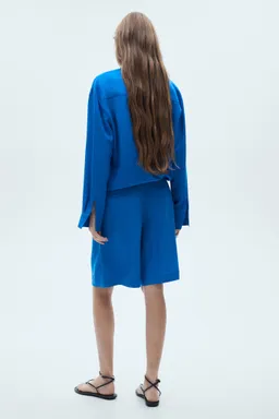 Bermudas lyocell pinzas de Mango en Pantalones para argentina