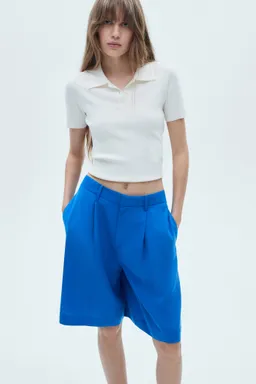 Bermudas lyocell pinzas de Mango en Pantalones para argentina