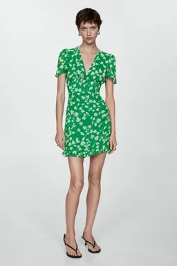 Vestido estampado corto de Mango en Vestidos para argentina