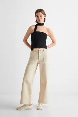 Top bandeau brillante de Mango Teen en Tops para argentina