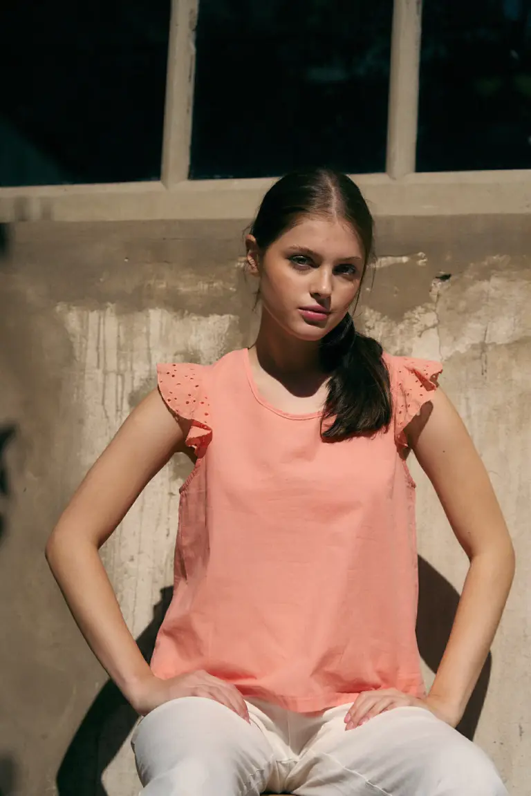 Musculosa Bordada de Lemmon en Tops para argentina