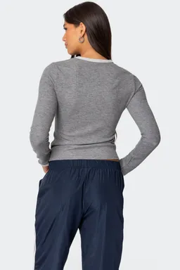 Top waffle meghan de Edikted en Buzos y Sweaters para argentina