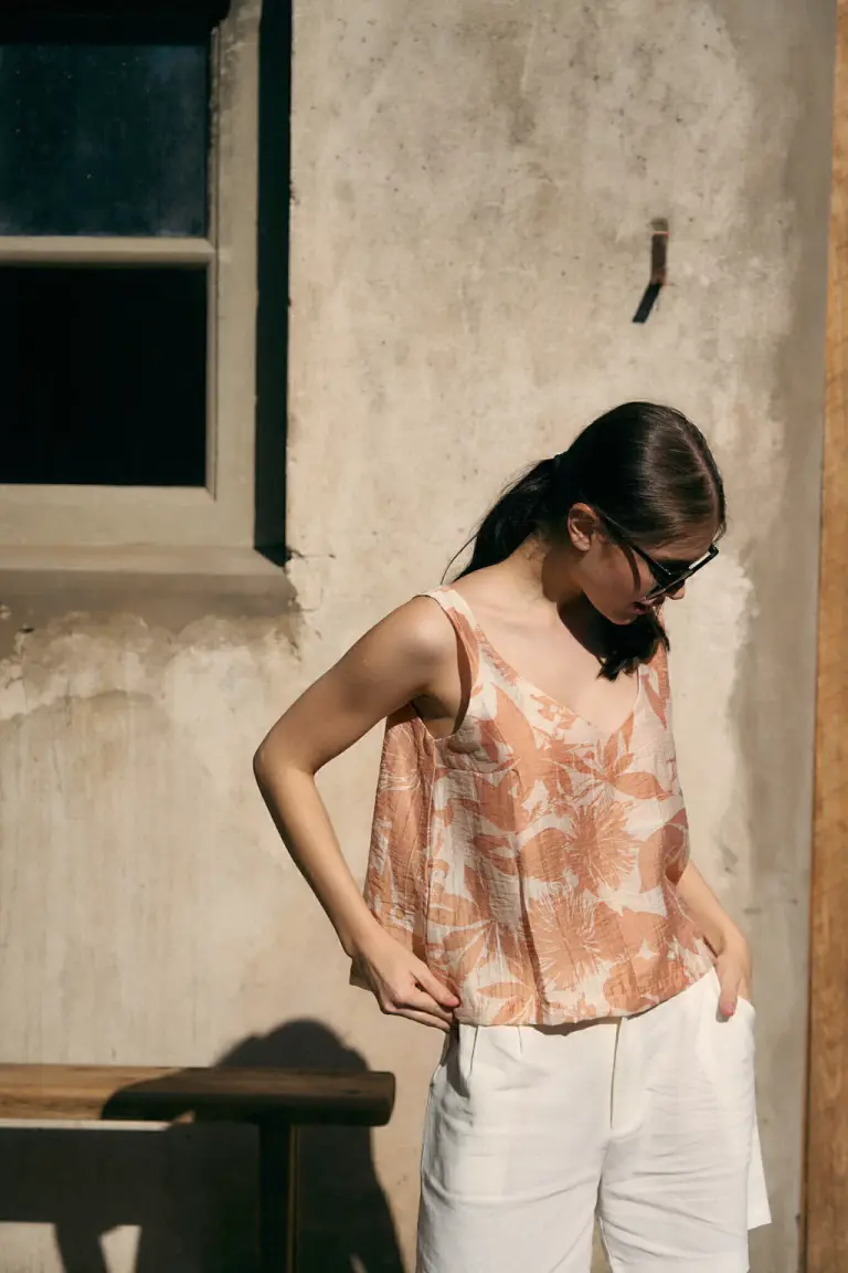 Blusa Estampada Marnie de Lemmon en Blusas para argentina