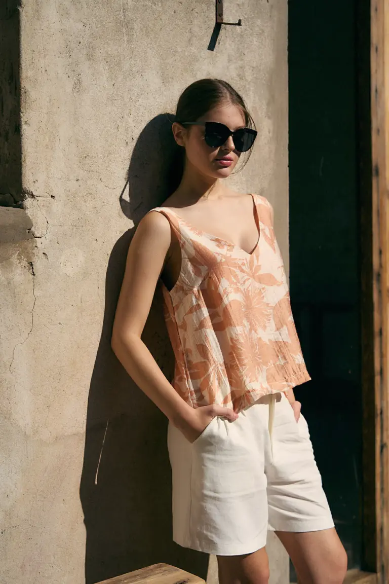 Blusa Estampada Marnie de Lemmon en Blusas para argentina