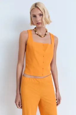 Pantalón recto fluido de Mango en Pantalones para argentina