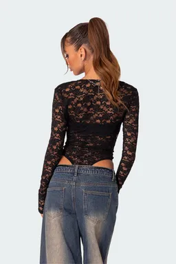 Body encaje transparente zoey de Edikted en Bodies para argentina