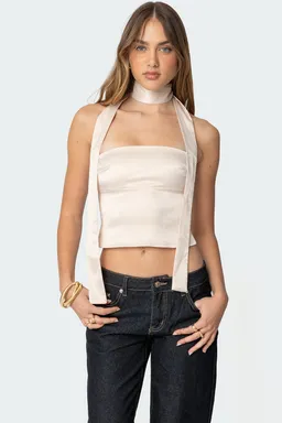 Top bufanda strapless de Edikted en Tops para argentina