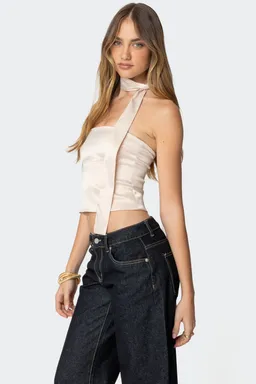 Top bufanda strapless de Edikted en Tops para argentina