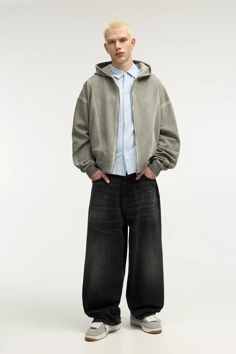 Jeans super baggy lavado de Pull&Bear en Pantalones para argentina