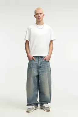 Jeans super baggy lavado de Pull&Bear en Pantalones para argentina