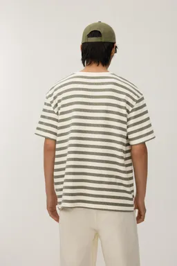 Remera rayada texturizada de Lefties en Remeras y Polos para argentina