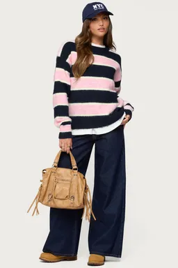 Sweater conrad punto rayado de Edikted en Buzos y Sweaters para argentina