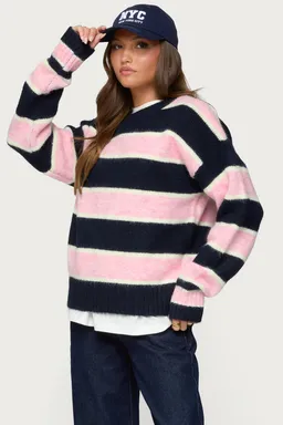 Sweater conrad punto rayado de Edikted en Buzos y Sweaters para argentina