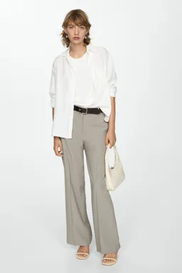 Camisa fluida lyocell de Mango en Camisas para argentina