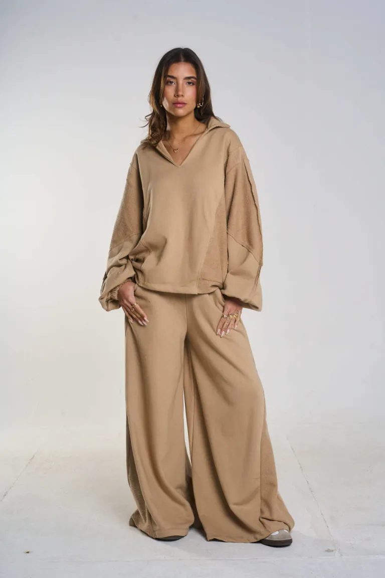 Pantalón Rústico Cartagena con Corte Diagonal - Modelo Oxford Superiors de Belle en Pantalones para argentina